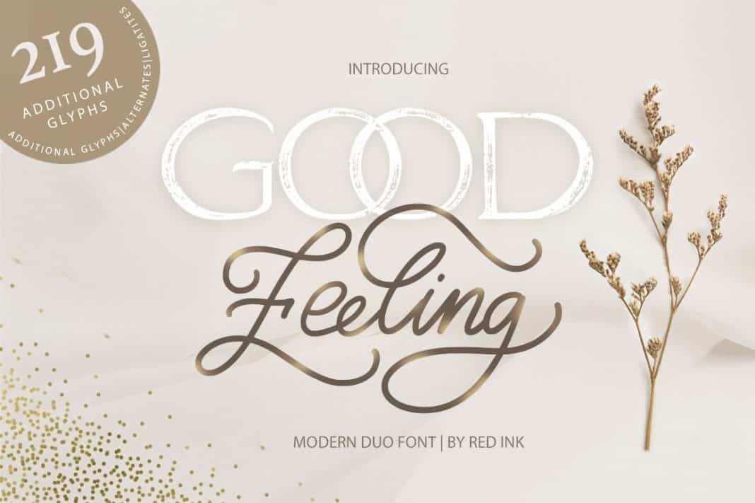 Good Feeling - Modern DUO Font