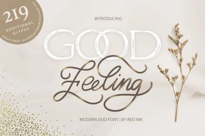 Good Feeling - Modern DUO Font