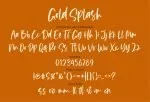Good Splash Font