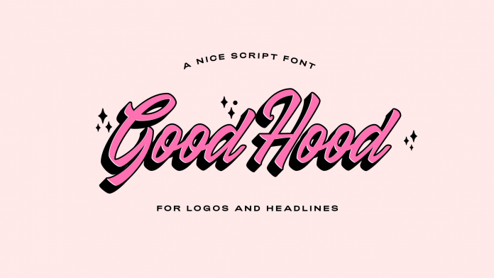 GoodHood - Nice Brush Script Font