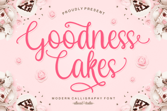 Goodness Cakes Font Goodness Cakes Font