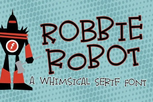 Robbie Robot Font