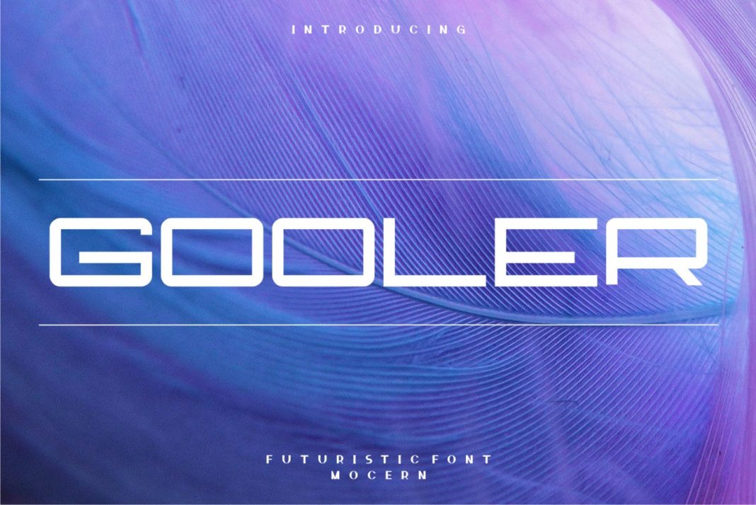 Gooler Display Font