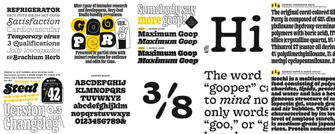 Gooper Font Family