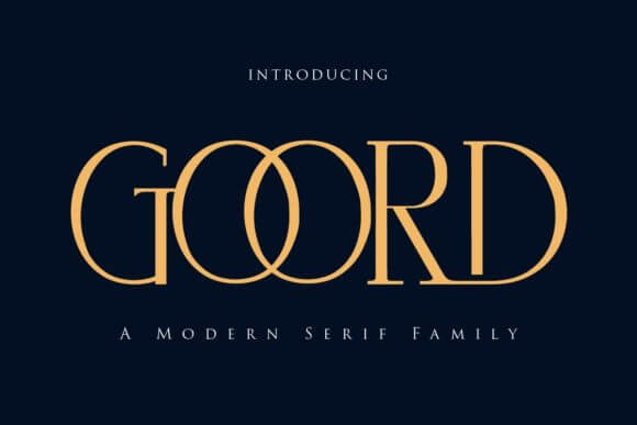 Goord Font
