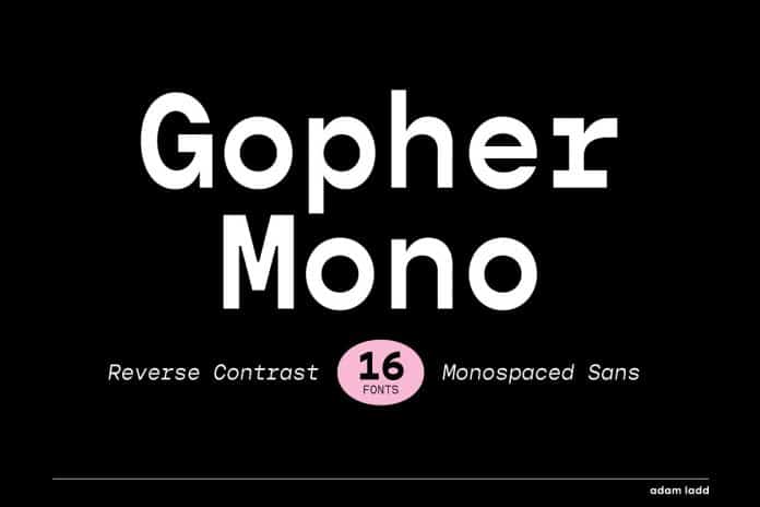 Gopher Mono Font Family