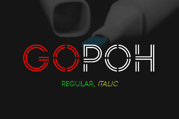 Gopoh Font