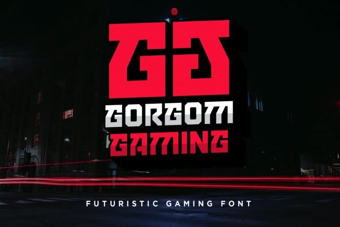 Gorgom - Futuristic Gaming Font