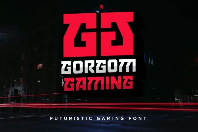 Gorgom - Futuristic Gaming Font