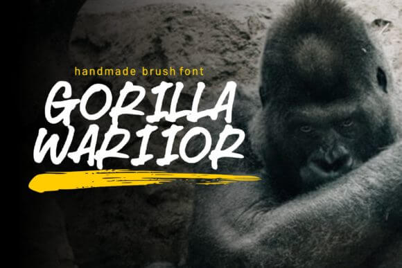 Gorilla Warriors Font