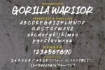 Gorilla Warriors Font