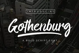 Gothenburg Font