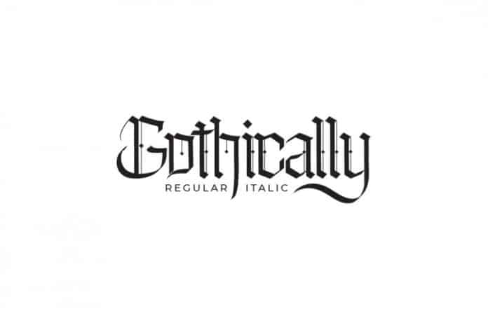 Gothically Font