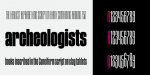 Gothiks Compressed Font