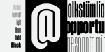 Gothiks Compressed Font