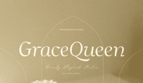 Grace Queen - Beauty Stylish Italic Font
