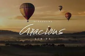 Gracious Script Font