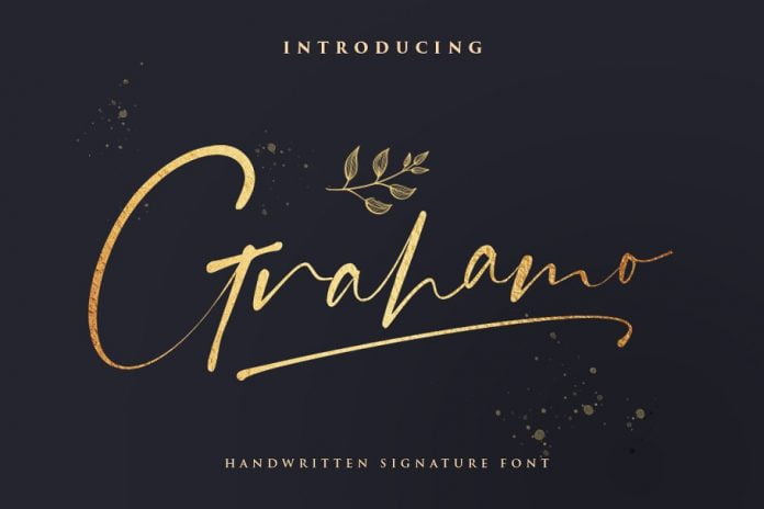Grahamo - Luxury Script Font