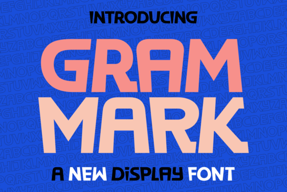 Gram Mark Font