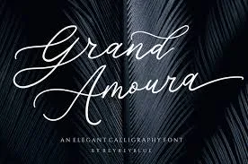 Grand Amoura Font