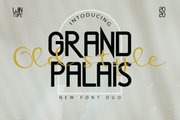 Grand Palais Old Style Font