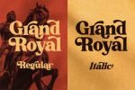 Grand Royal Font
