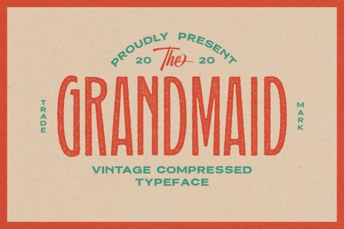 Grandmaid Condensed Font