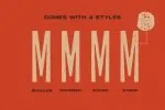 Grandmaid Condensed Font