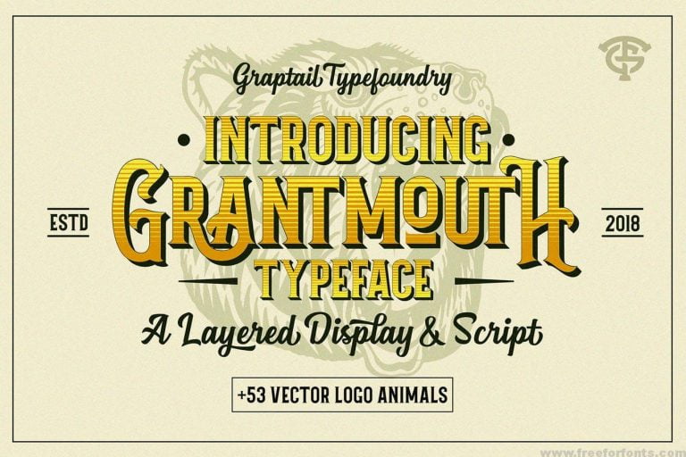 Grantmouth Typeface Font Free Download