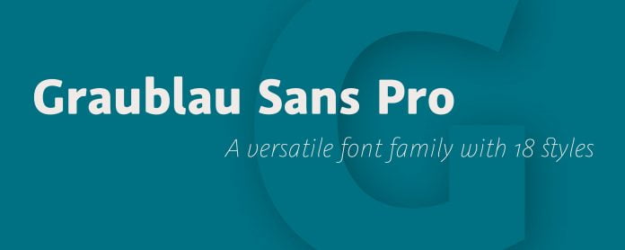 Graublau Sans Pro Font