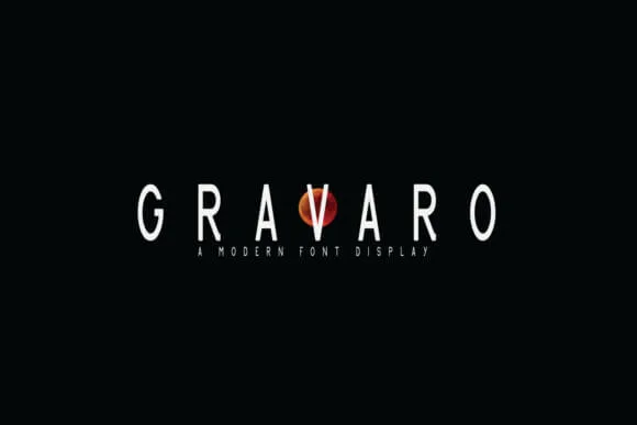Gravaro Font