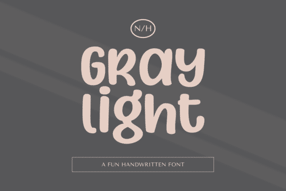 Gray Light Font1