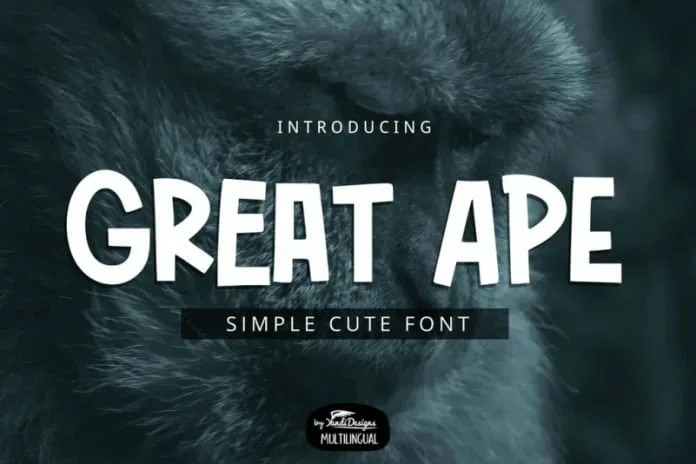 Great Ape Font