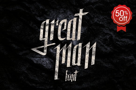 Great Man Font