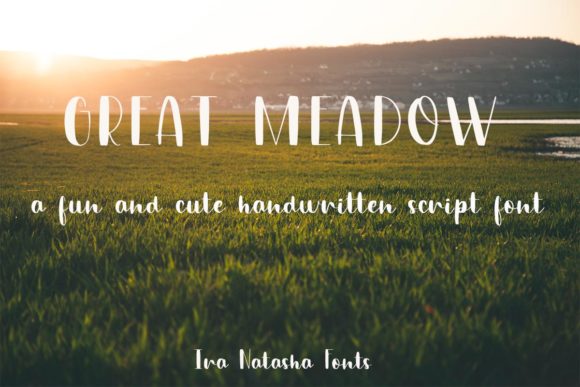 Great Meadow Font