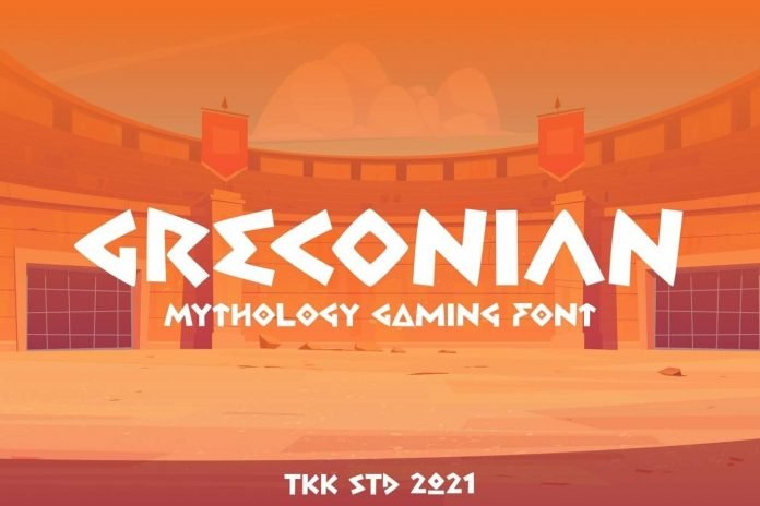 Greconian - Ancient greek style font