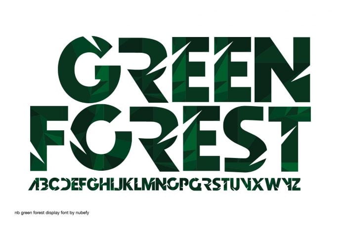 Green Forest Font