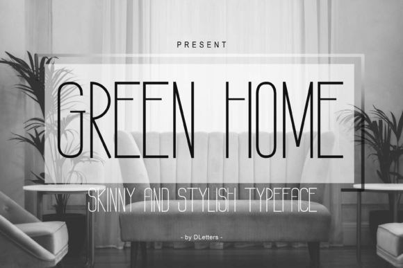 Green Home Font