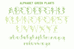 Green Plants Font