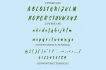 Green Splash! Font