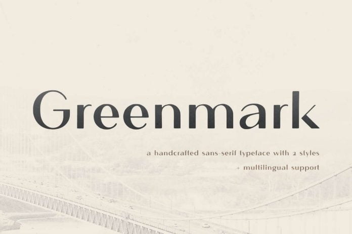 Greenmark - Handcrafted Sans Serif