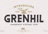 Grenhil - Handmade Vintage Font