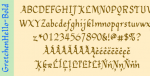 GretchenHello Font
