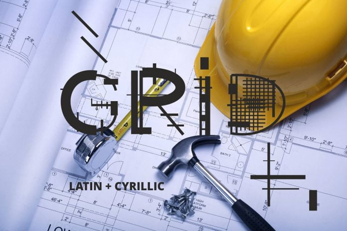 Grid Cyrillic Font