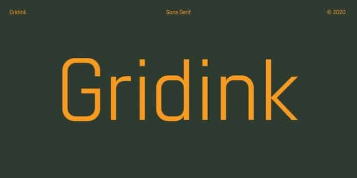 Gridink Font Family
