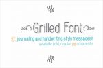 Grilled Font