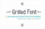 Grilled Font