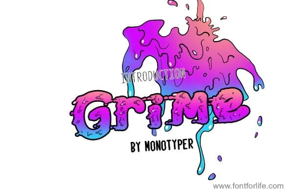 Grime Font