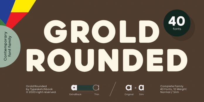 Grold Rounded Font