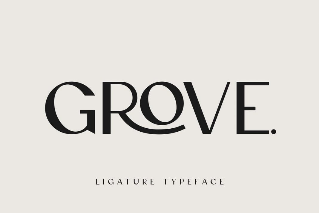 Grove - Modern Ligature Sans Serif